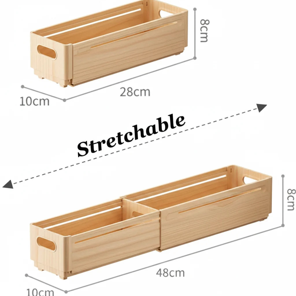 Verstellbarer Schubladen-Organizer
