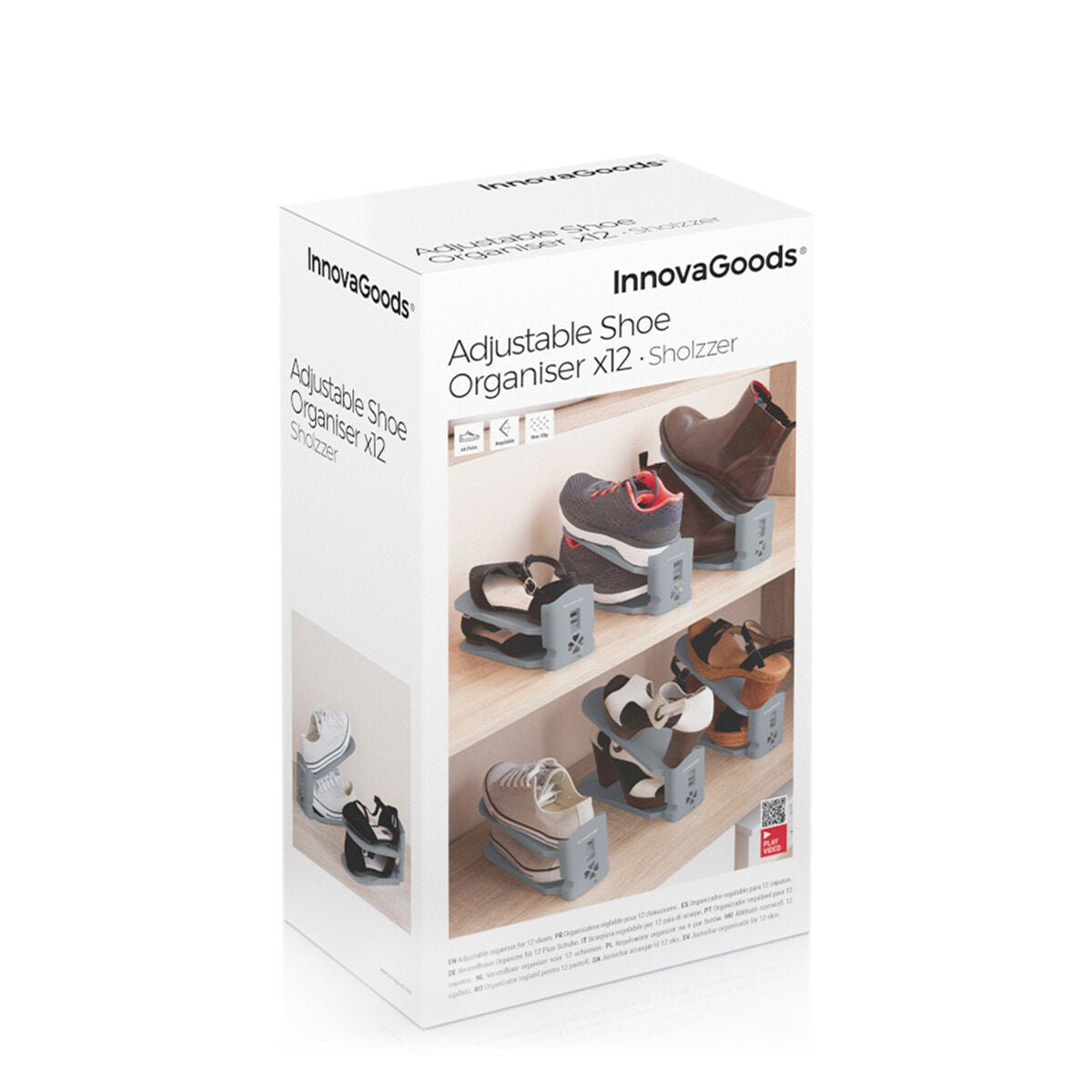Verstellbarer Schuh-Organizer       6 Stk