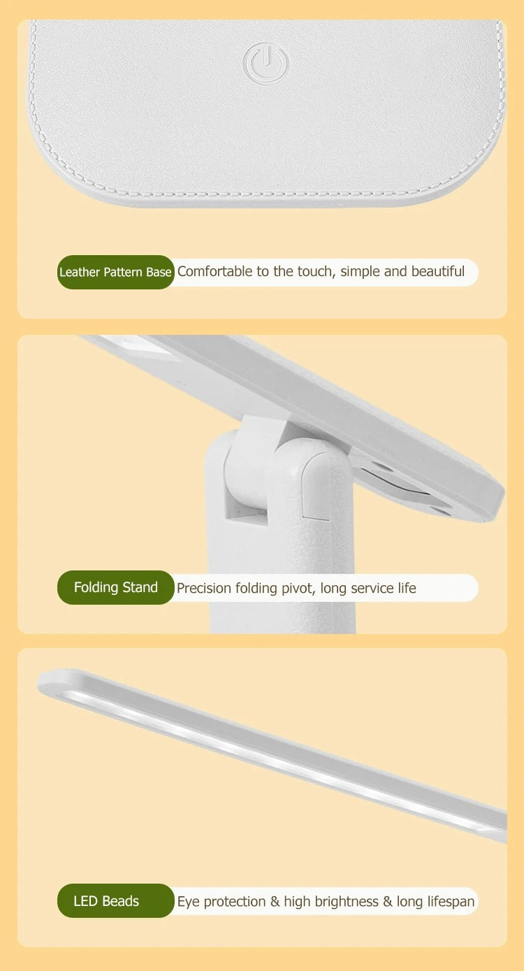 LED-Tischlampe mit USB und Touch-Steuerung
